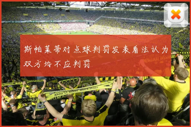 斯帕莱蒂对点球判罚发表看法认为双方均不应判罚