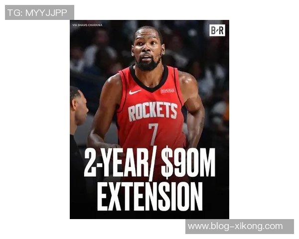 杜兰特与火箭续约前景分析及合同金额预测